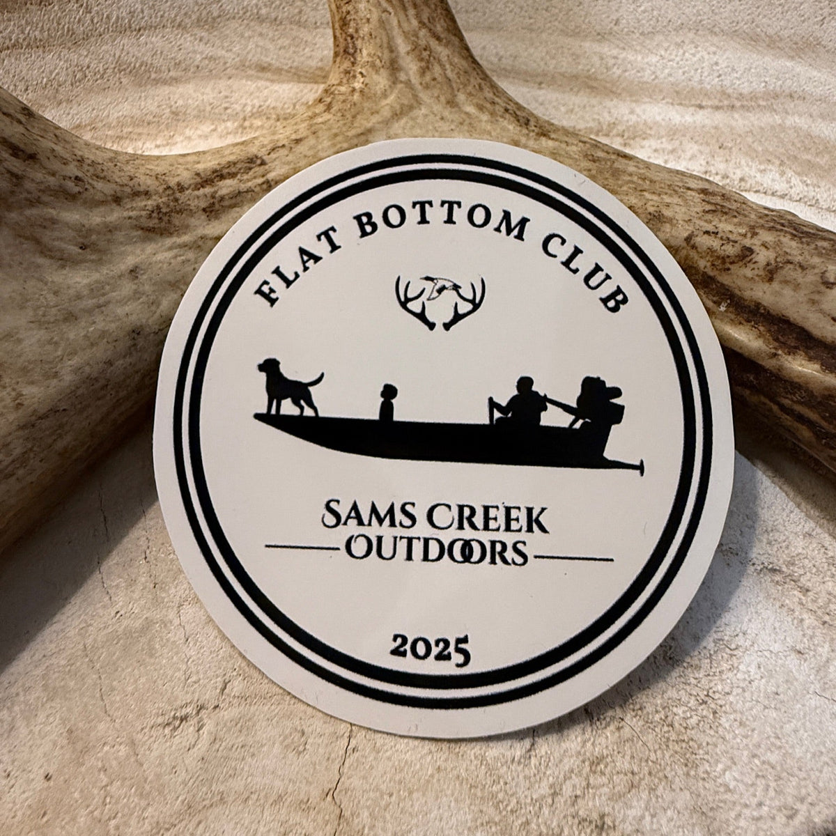 SCO Flat Bottom Club Sticker